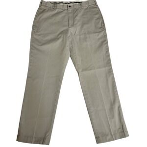 Brooks Brothers Clark Chino Advantage Khaki Pants Men 35x30 Cotton